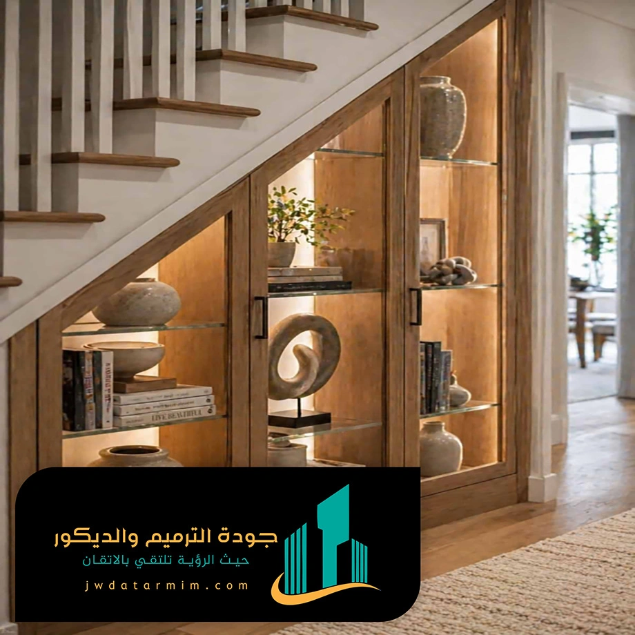 ديكور تحت الدرج شمال الرياض