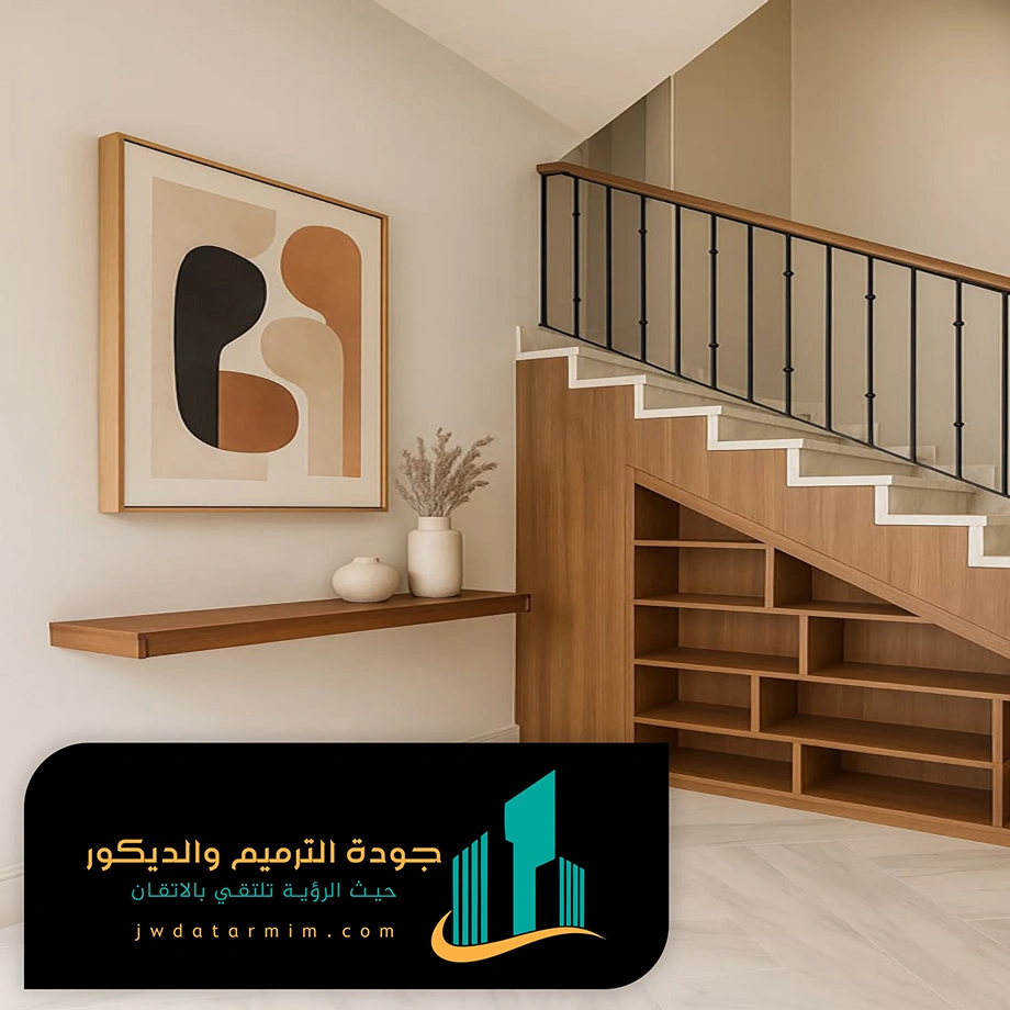 ديكور درج داخلي بالرياض
