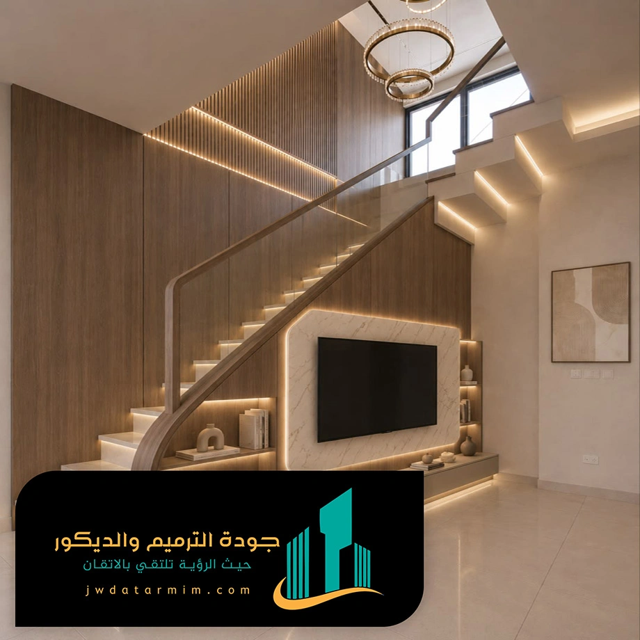 ديكور درج بديل الخشب في الرياض