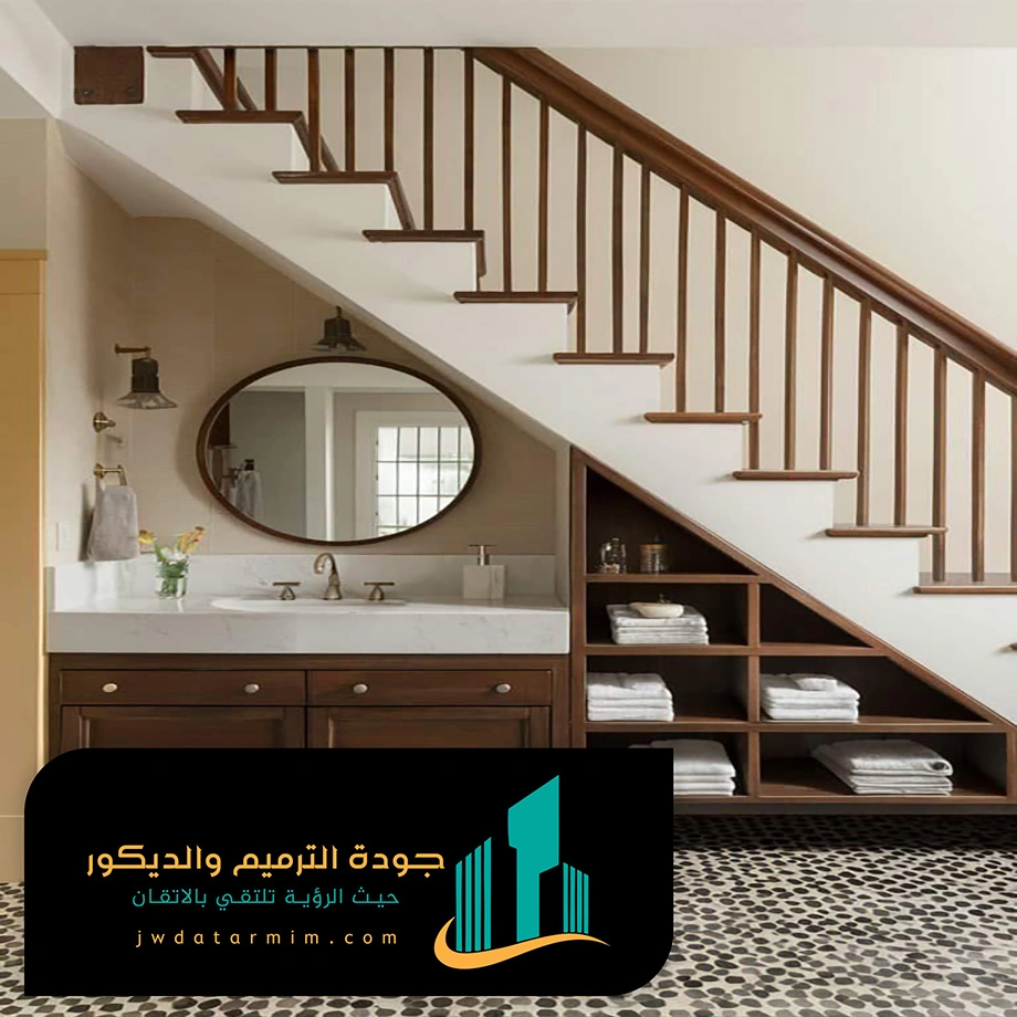 ديكور تحت السلم في الرياض