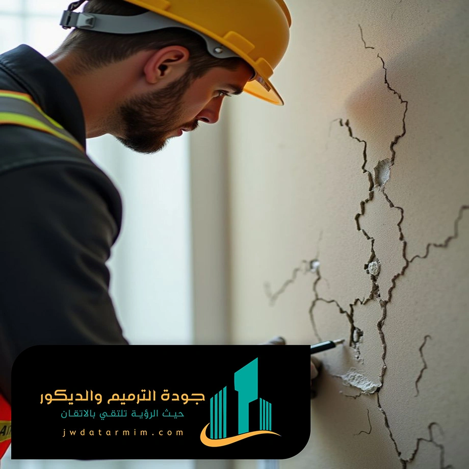 اصلاح الشروخ بالمنازل الرياض